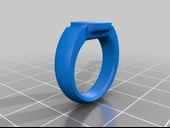 Byr Dev Pırlanta Yüzük (Sadece Plastik Aparattır!!!) 3D thumbnail 4