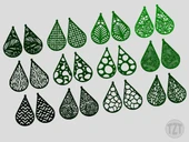 Byr Küpe Setleri - 31 Stil, Takı, Kolye Ucu, Giyilebilir (Sadece Plastik Aparattır!!!) 3D thumbnail 4