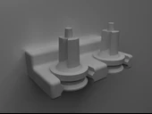 Byr Oral B diş fırçası için duvar tutucu (Sadece Plastik Aparattır!!!) 3D - 2