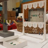 Byr Küpe Takı Ekran Standı - 8 Çift (Sadece Plastik Aparattır!!!) 3D - 4