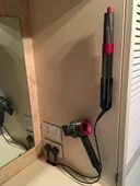 Byr Dyson airwrap Duvar Braketi (Sadece Plastik Aparattır!!!) 3D - 2