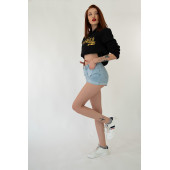 İstanbul Mafia Kapüşonlu Kadın Sweatshirt - 4