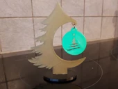 Byr benim güzel köknar ağacım ve onun dekoratif topları (Sadece Plastik Aparattır!!!) 3D - 4