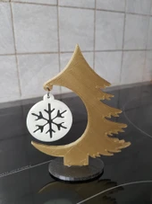 Byr benim güzel köknar ağacım ve onun dekoratif topları (Sadece Plastik Aparattır!!!) 3D - 3