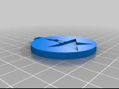 Byr Hamilton Müzikal Logosu Kolye / Kolye / Anahtarlık (Sadece Plastik Aparattır!!!) 3D - 3