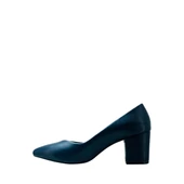 Hobby 26569 Hakiki Deri Stiletto Kadın Ayakkabı - 16