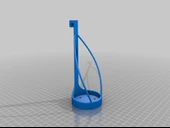 Byr yuvarlak şampuan tutucu (Sadece Plastik Aparattır!!!) 3D - 1