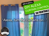 Byr DIY - Alexa Perde Kontrol Sistemi (Sadece Plastik Aparattır!!!) 3D thumbnail 2