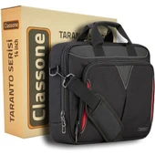 Classone Taranto VP3400 14"su Geçirmez Kumaş , Laptop Çanta - 3