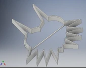 Byr LOZ Majoras Maske Çerez Kesici (Sadece Plastik Aparattır!!!) 3D thumbnail 2