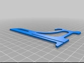 Byr Dekoratif plaka tutucu (Sadece Plastik Aparattır!!!) 3D - 4