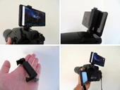 Byr Kamera Sıcak Ayakkabı - Evrensel Telefon Tutucu (Sadece Plastik Aparattır!!!) 3D - 1