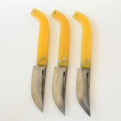 Tapan Av Ve Çoban Bıçağı Kara Çelik 26 Cm 3 Adet (baba Dede Usulü) - 1