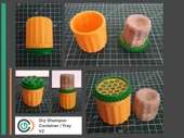 Byr Kuru şampuan kabı / tepsisi (Sadece Plastik Aparattır!!!) 3D - 1