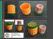 Byr Kuru şampuan kabı / tepsisi (Sadece Plastik Aparattır!!!) 3D - 2