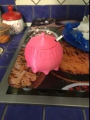 Byr Kaşık deliği ile şeker kasesi (Sadece Plastik Aparattır!!!) 3D - 3