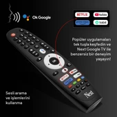 Next YE-58GFSG8-QLED 4K Ultra HD 58" 147 Ekran Uydu Alıcılı Google Smart QLED TV thumbnail 6