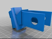 Byr Duş çubuğu imleç / duş başlığı tutucusu (Sadece Plastik Aparattır!!!) 3D - 3