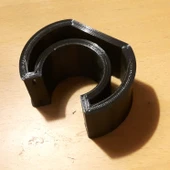 Byr Garmin Fenix veya diğer akıllı saat bisikleti kavrama montajı (Sadece Plastik Aparattır!!!) 3D - 3