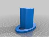 Byr Ikea Ekoln Düzenli ve Oral-B diş fırçaları için ekleme (Sadece Plastik Aparattır!!!) 3D thumbnail 3