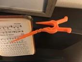 Byr Sayfa veya kitap müzik sahibi (Sadece Plastik Aparattır!!!) 3D - 1