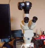 Byr Nikon DSLR Kamera - Mikroskop ISO Fotoğraf Tüp Adaptörü. (Sadece Plastik Aparattır!!!) 3D - 1