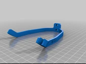 Byr Xiaomi Scooter M365 Arka Çamurluk Braketi (Sadece Plastik Aparattır!!!) 3D - 2