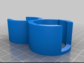 Byr Kişiselleştirilebilir Dyson V7/V8 Wand Aksesuar Montajı (Sadece Plastik Aparattır!!!) 3D thumbnail 3