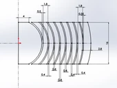 Byr Jiroskopik Keyasyon 9 Yüzük !! (Harici çap 5,5 cm) (Sadece Plastik Aparattır!!!) 3D thumbnail 4