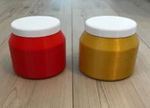 Byr Kapaklı Çocuk Bal Kavanozu (Sadece Plastik Aparattır!!!) 3D - 1
