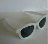 Byr Güneş gözlüğü şeffaf çerçeve (Sadece Plastik Aparattır!!!) 3D - 3