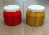 Byr Kapaklı Çocuk Bal Kavanozu (Sadece Plastik Aparattır!!!) 3D - 2