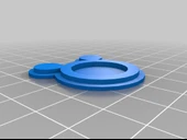 Byr Mickey Mouse Yüzük Kutusu (Sadece Plastik Aparattır!!!) 3D - 3