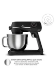 Multichef Artisan Digital Ekran 7 Litre Döküm Stand Mikser Siyah 1800w - 2