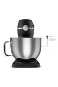 Multichef Artisan Digital Ekran 7 Litre Döküm Stand Mikser Siyah 1800w - 4