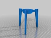Byr Midcentury tripod Edison lambası (Sadece Plastik Aparattır!!!) 3D - 4