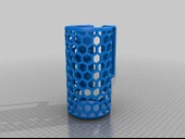 Byr Plastik Süt Torbası Tutucu (Altıgen Desenli) (Sadece Plastik Aparattır!!!) 3D - 3