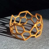 Byr Beşik hexacontahedron bilezik (Sadece Plastik Aparattır!!!) 3D - 4