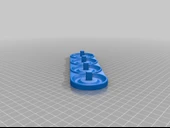 Byr Oral B diş fırçası çift / üçlü / dörtlü standı (Sadece Plastik Aparattır!!!) 3D - 4