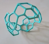 Byr Beşik hexacontahedron bilezik (Sadece Plastik Aparattır!!!) 3D - 3