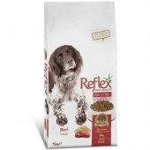 Reflex Biftekli Yüksek Enerjili Yetişkin Köpek Maması 15 Kg - 1