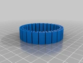 Byr Ninjaflex özelleştirilmiş çift esnek bilezik (Sadece Plastik Aparattır!!!) 3D - 3