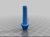 Byr Bifold dolap kapı alt pivot vidası (Sadece Plastik Aparattır!!!) 3D - 3