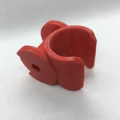 Byr Özelleştirilebilir duş başlığı tutucu montaj (Sadece Plastik Aparattır!!!) 3D - 1