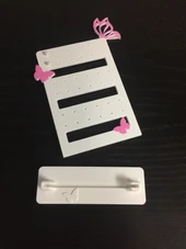 Byr Kelebek Kulak Yüzük Tutucu (Sadece Plastik Aparattır!!!) 3D thumbnail 3