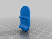 Byr Adaptör Dyson V6 - Standart Boru - Ön kısım (Sadece Plastik Aparattır!!!) 3D thumbnail 3