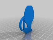 Byr El bombası pimi/anahtarlık/kolye (Sadece Plastik Aparattır!!!) 3D thumbnail 3