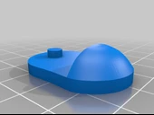 Byr Yer Kartı Dekorasyonu - Bebek Ayakkabı - Anahtarlık (Sadece Plastik Aparattır!!!) 3D thumbnail 2