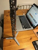 Byr Flüt, flüt standı için tripod. (Sadece Plastik Aparattır!!!) 3D - 1