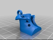 Byr Yer Kartı Dekorasyonu - Bebek Ayakkabı - Anahtarlık (Sadece Plastik Aparattır!!!) 3D thumbnail 3